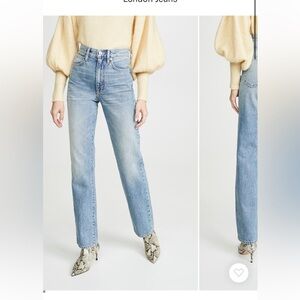 SLVRLAKE Light Blue Straight Leg Jeans